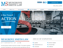 Tablet Screenshot of musgrovesmith.com